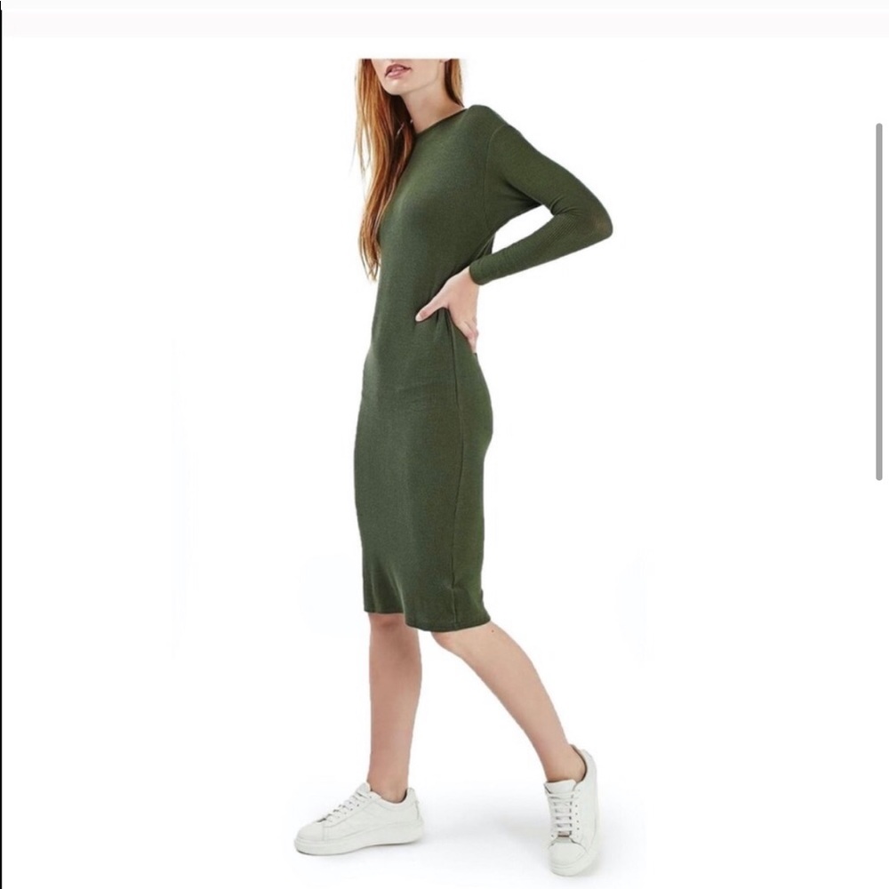 Topshop midi dress NWT